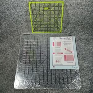 June Tailor Shape Cut Slotted Ruler + Arteza Quilting Ruler Set